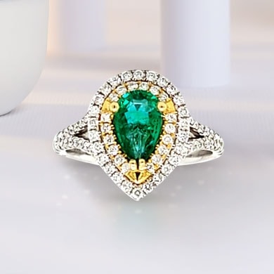 Emerald collection at A. T. Thomas Jewelers