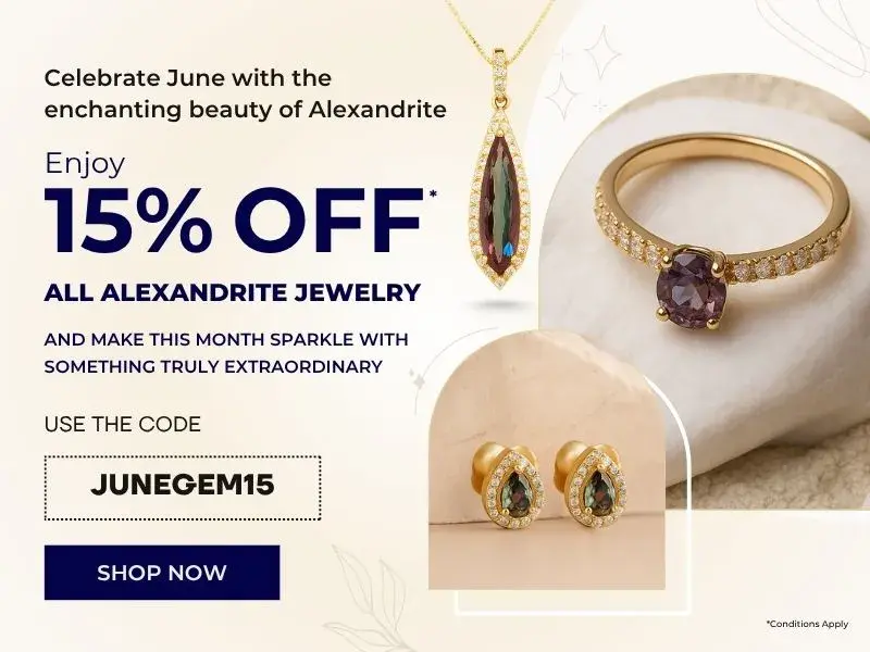 June Birthstone Offer at A. T. Thomas Jewelers
