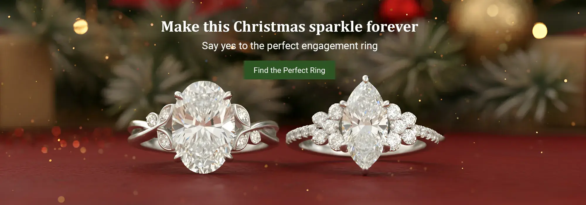 Christmas Engagement Rings Collection at A. T. Thomas Jewelers