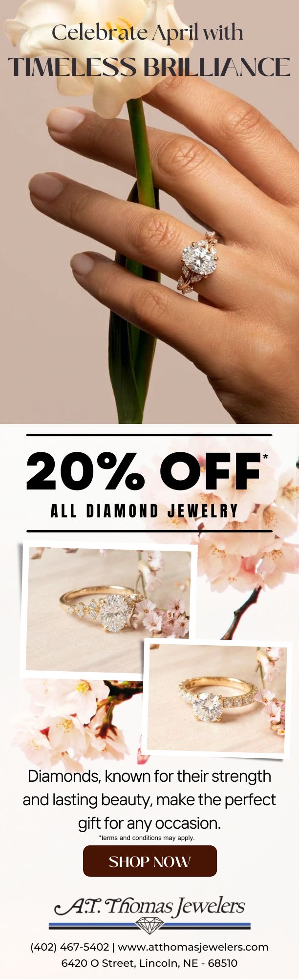 April Birthstone Sale