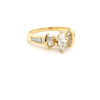 Picture of Yellow Gold Marquise Diamond Engagement Ring