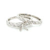 Picture of White Gold Diamond Semi Mount Bridal Set