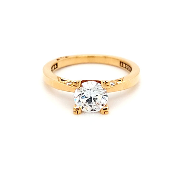 Picture of Rose Gold Diamond Solitaire Semi Mount
