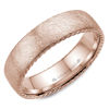 Picture of Textured Finish Rope Detailed Men's Wedding Band