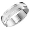 Picture of Textured Finish Center Men's Wedding Band
